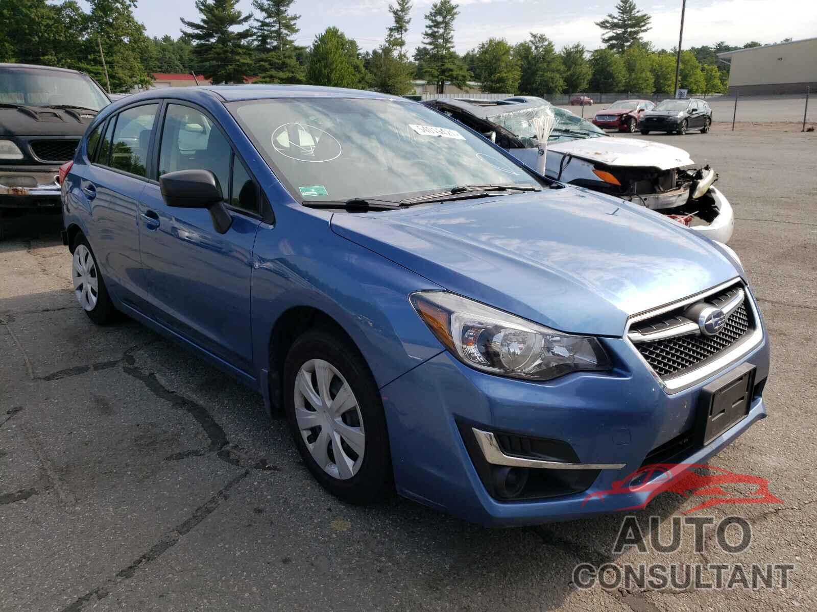 SUBARU IMPREZA 2016 - JF1GPAA69G8321393