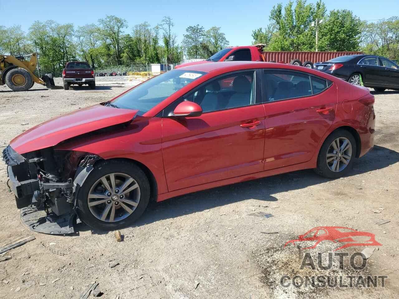 HYUNDAI ELANTRA 2018 - 5NPD84LF4JH234549
