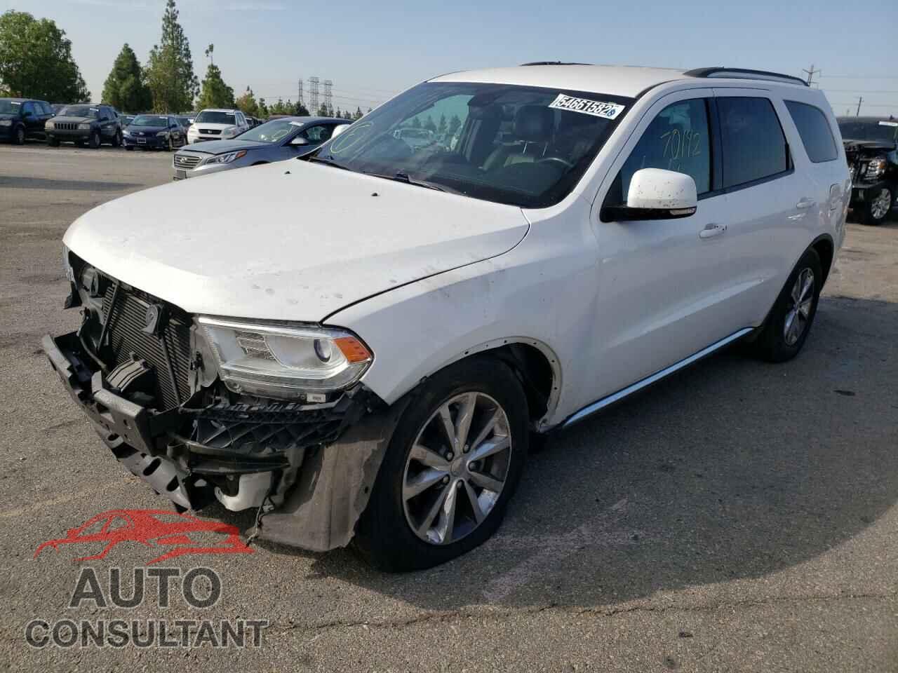 DODGE DURANGO 2016 - 1C4RDHDGXGC308092