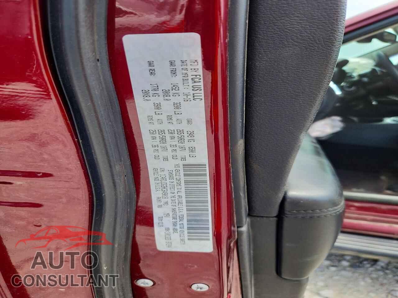 DODGE DURANGO 2017 - 1C4RDJDG3HC649018