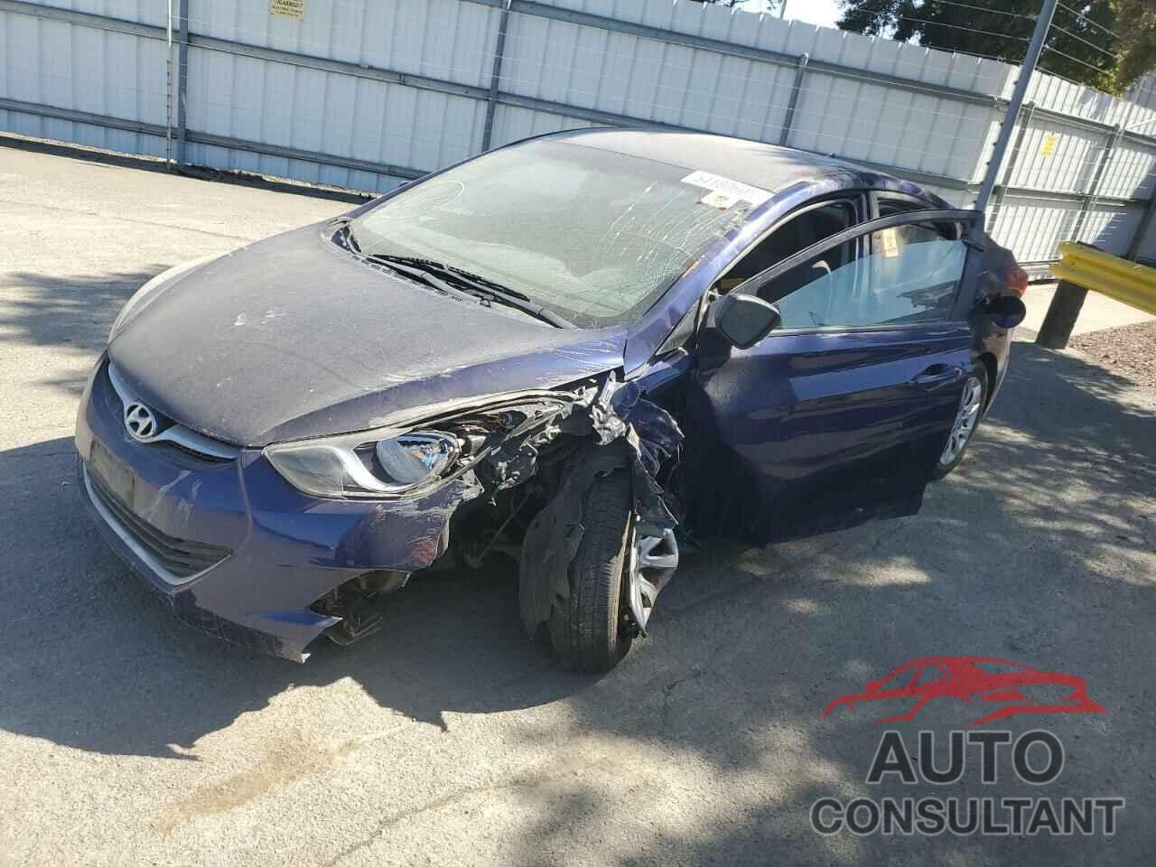 HYUNDAI ELANTRA 2013 - 5NPDH4AE9DH160415