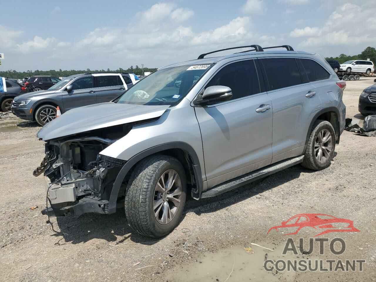 TOYOTA HIGHLANDER 2014 - 5TDKKRFH5ES026991
