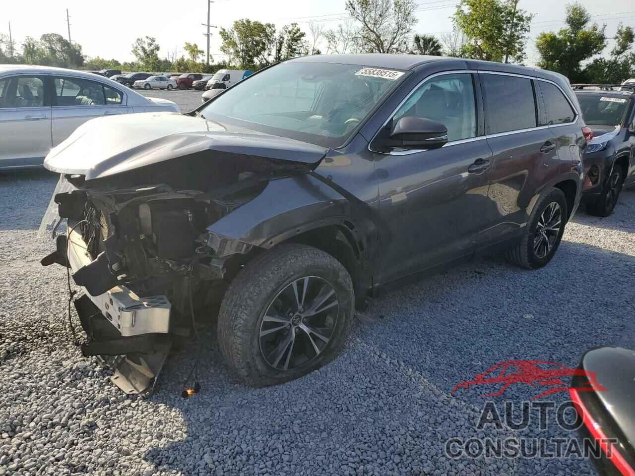 TOYOTA HIGHLANDER 2019 - 5TDZARFH3KS059260