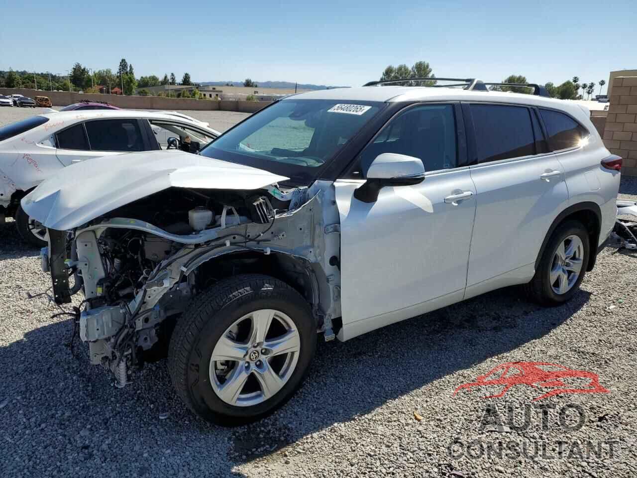 TOYOTA HIGHLANDER 2022 - 5TDZZRAHXNS129437