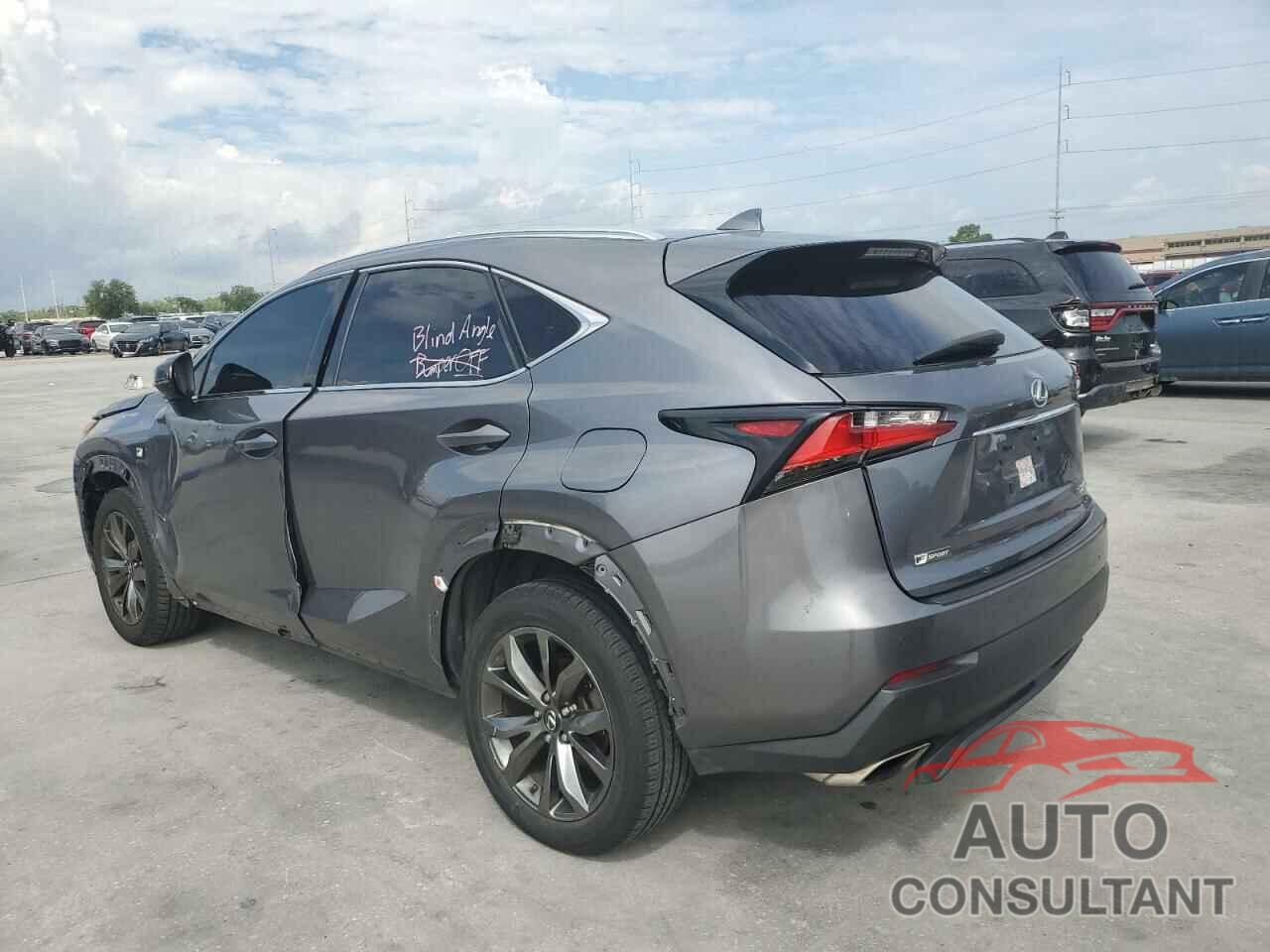 LEXUS NX 2017 - JTJYARBZ4H2057136