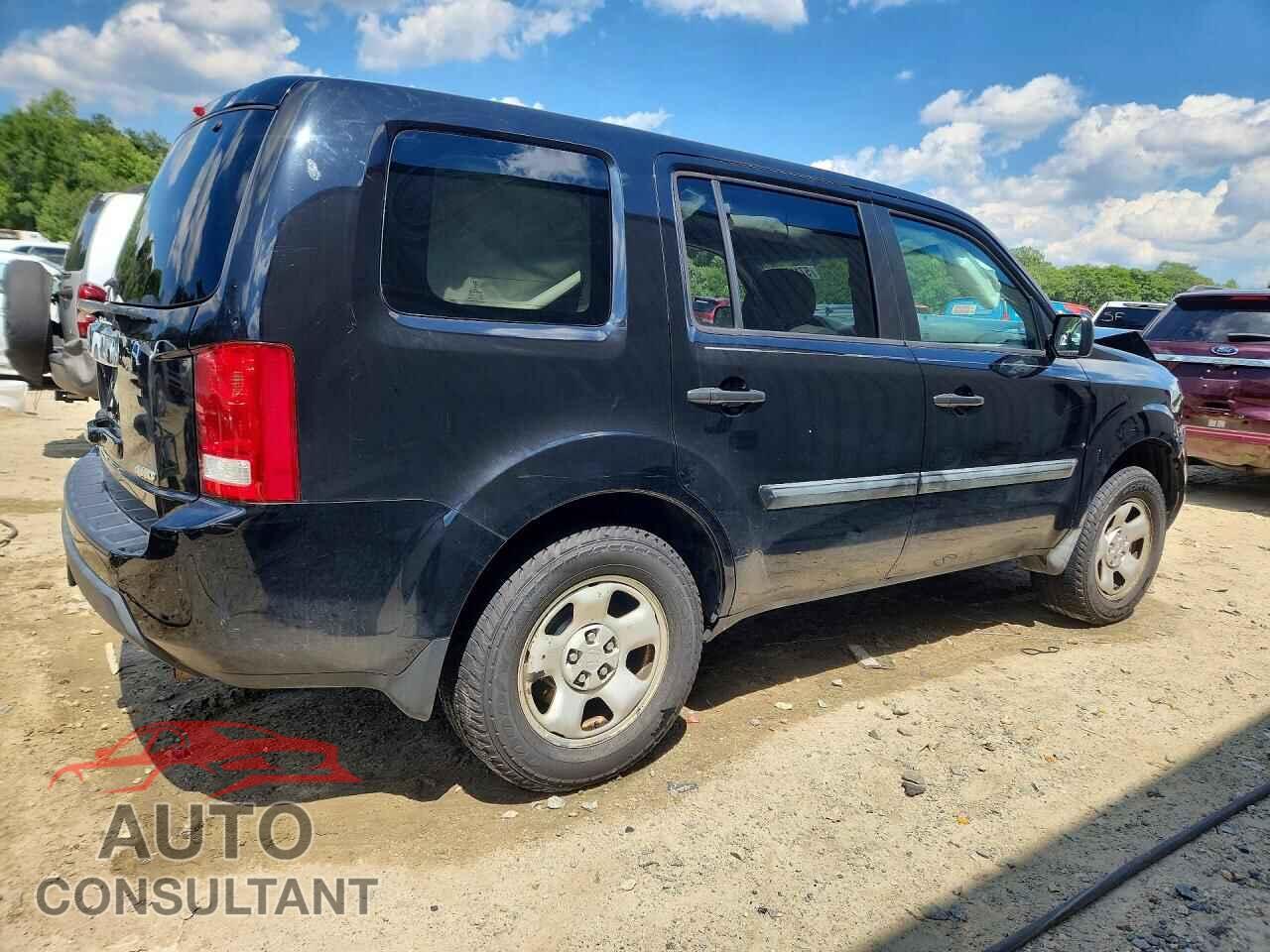 HONDA PILOT 2011 - 5FNYF4H22BB047078