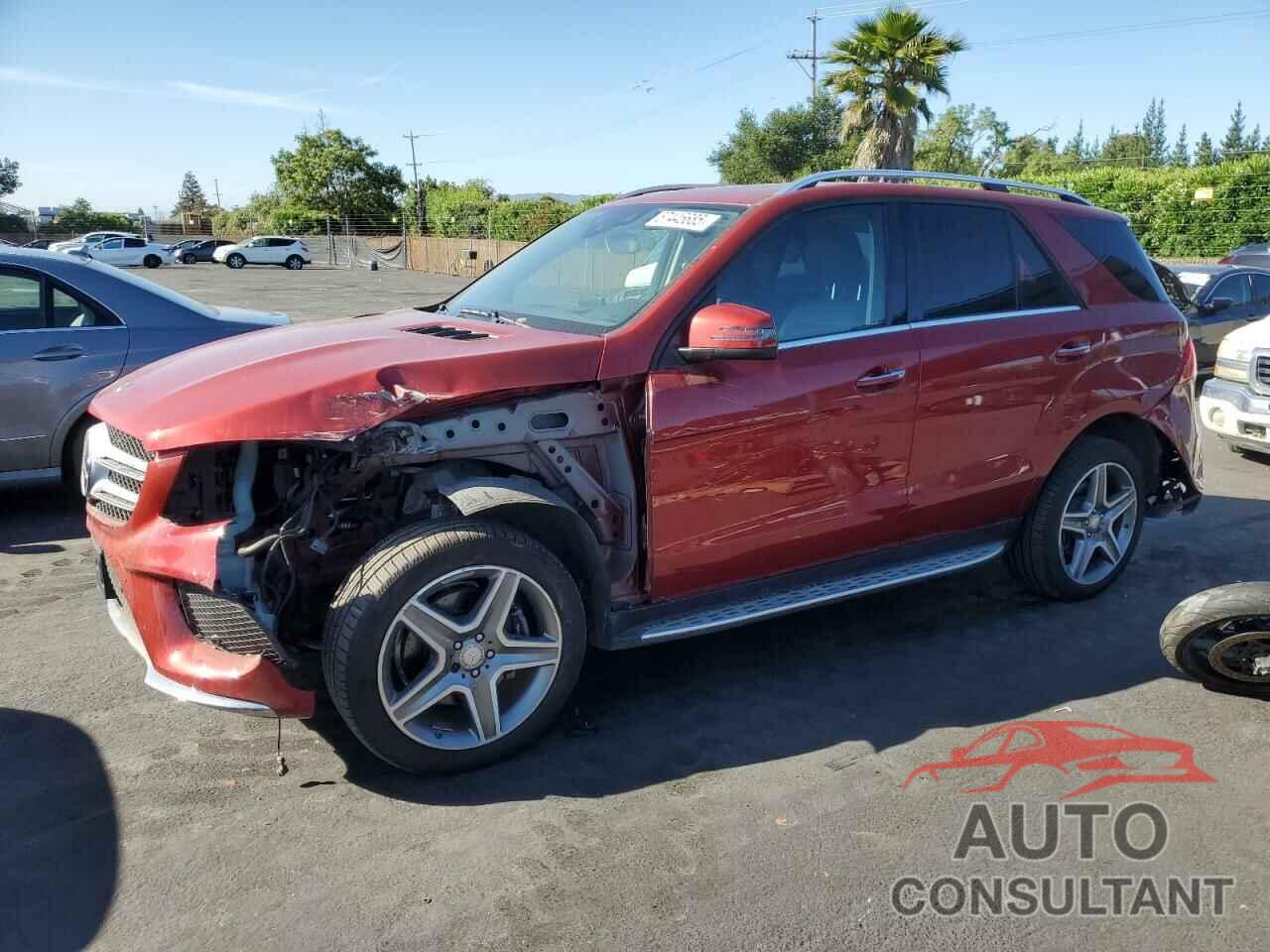 MERCEDES-BENZ GLE-CLASS 2017 - 4JGDA5GB0HA883554