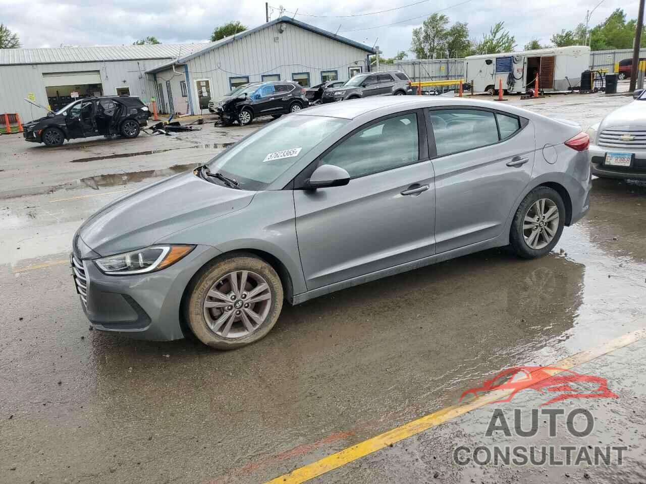 HYUNDAI ELANTRA 2018 - KMHD84LF8JU622787