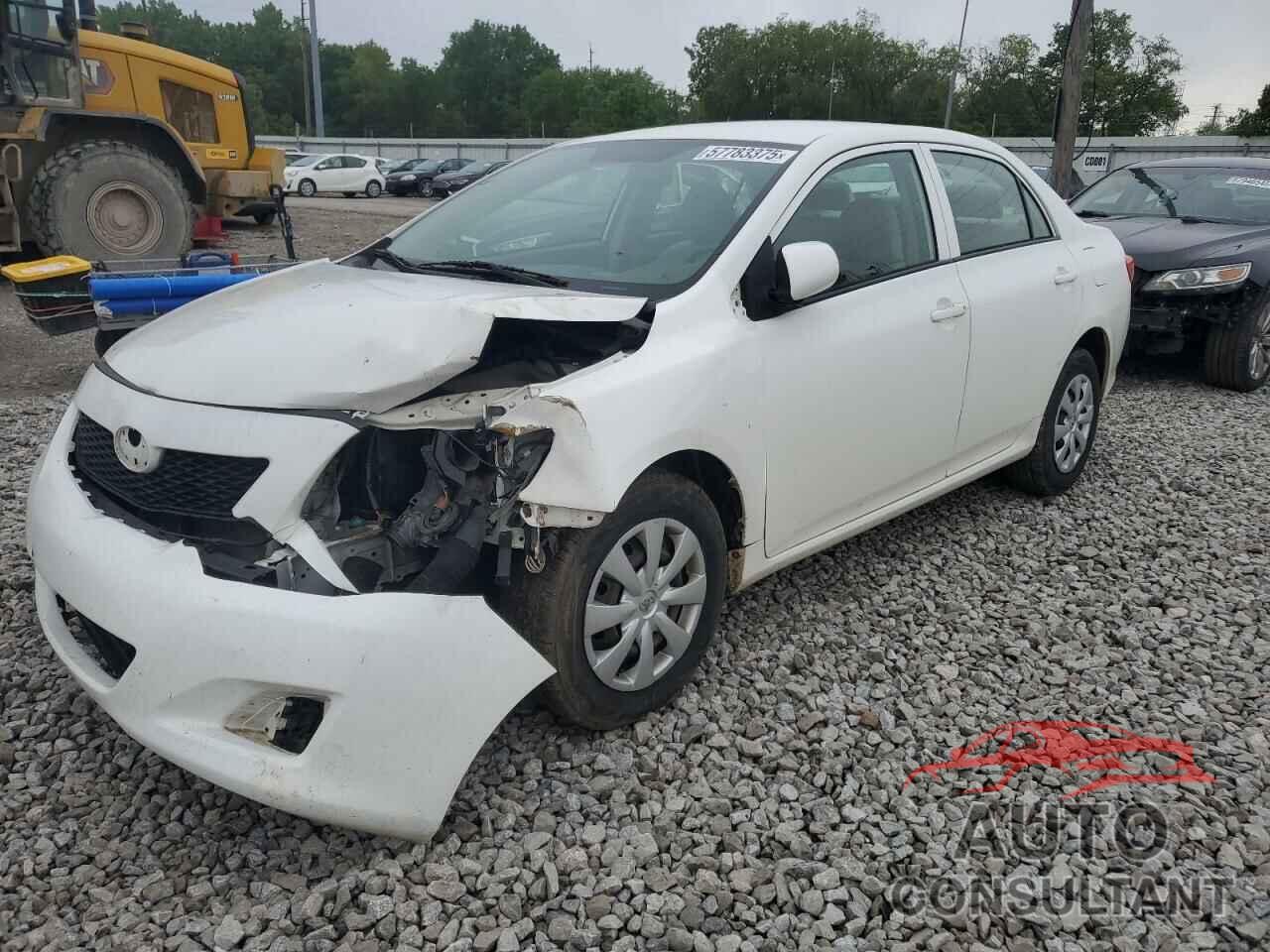 TOYOTA COROLLA 2010 - 2T1BU4EE8AC295171