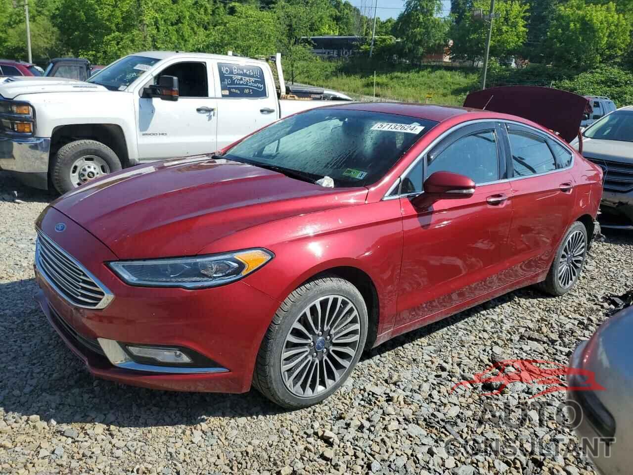 FORD FUSION 2017 - 3FA6P0T93HR178101