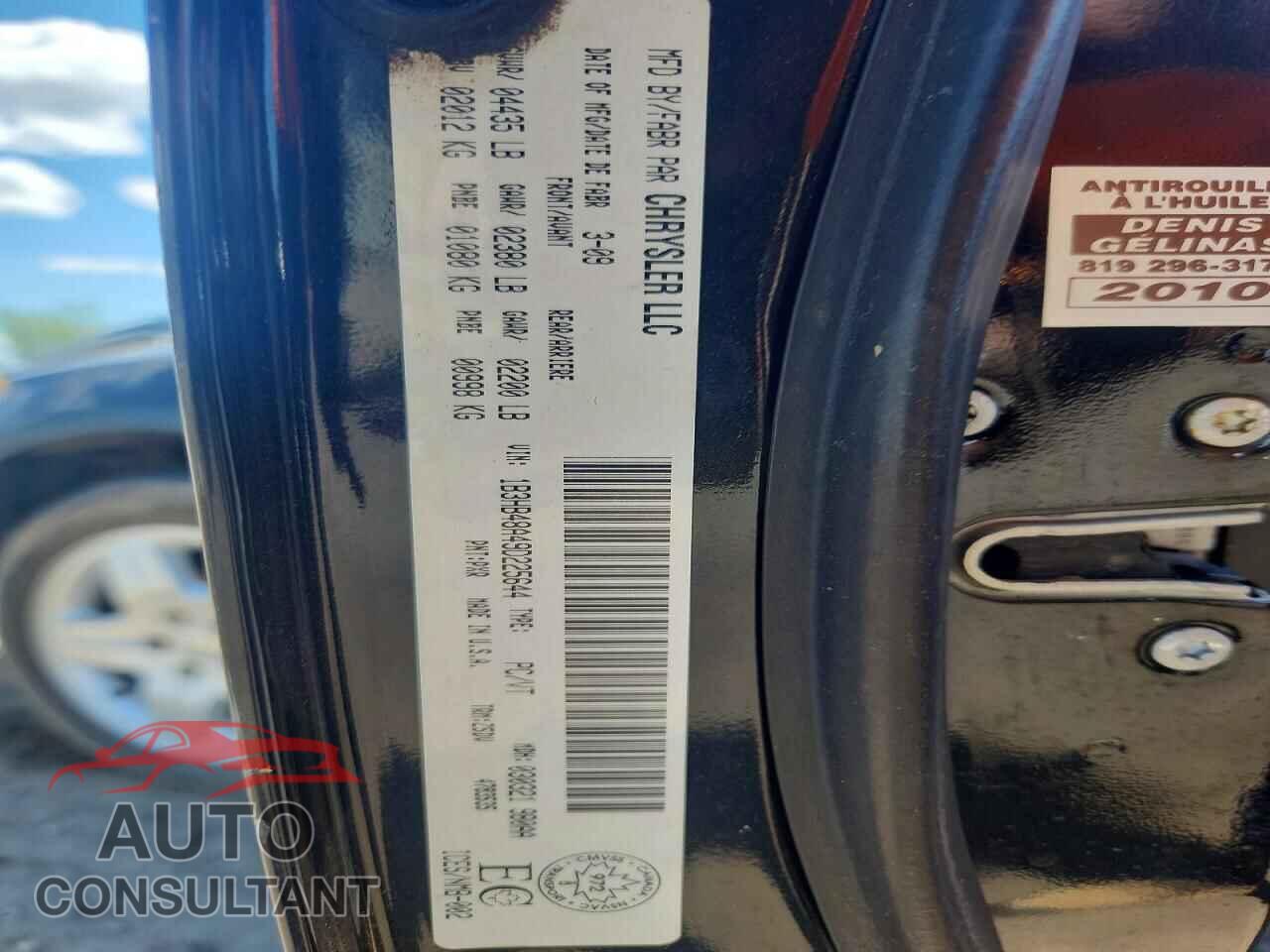 DODGE CALIBER 2009 - 1B3HB48A49D225644