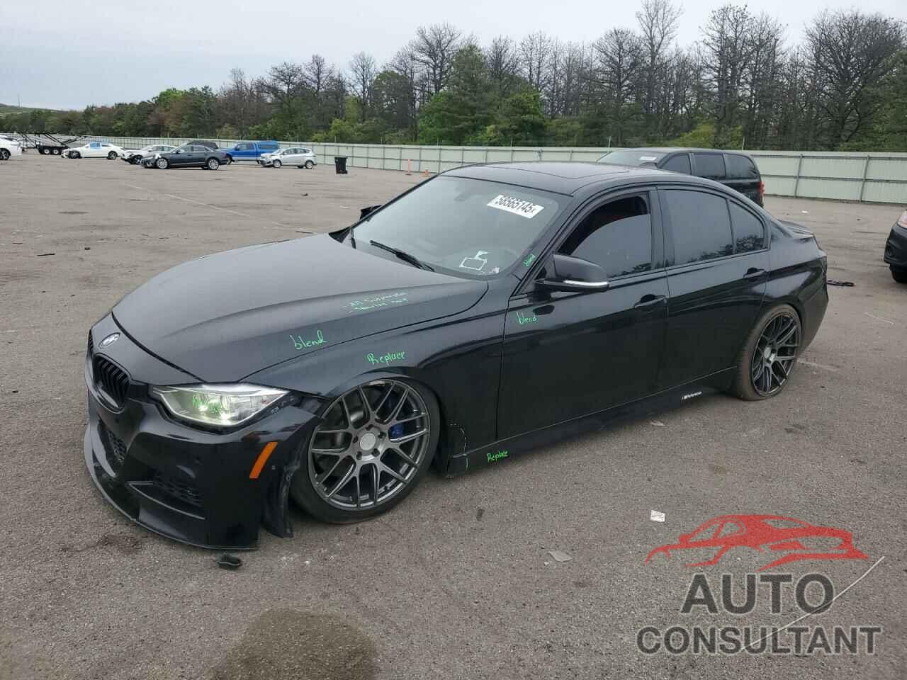 BMW 3 SERIES 2014 - WBA3B9C55EF588272