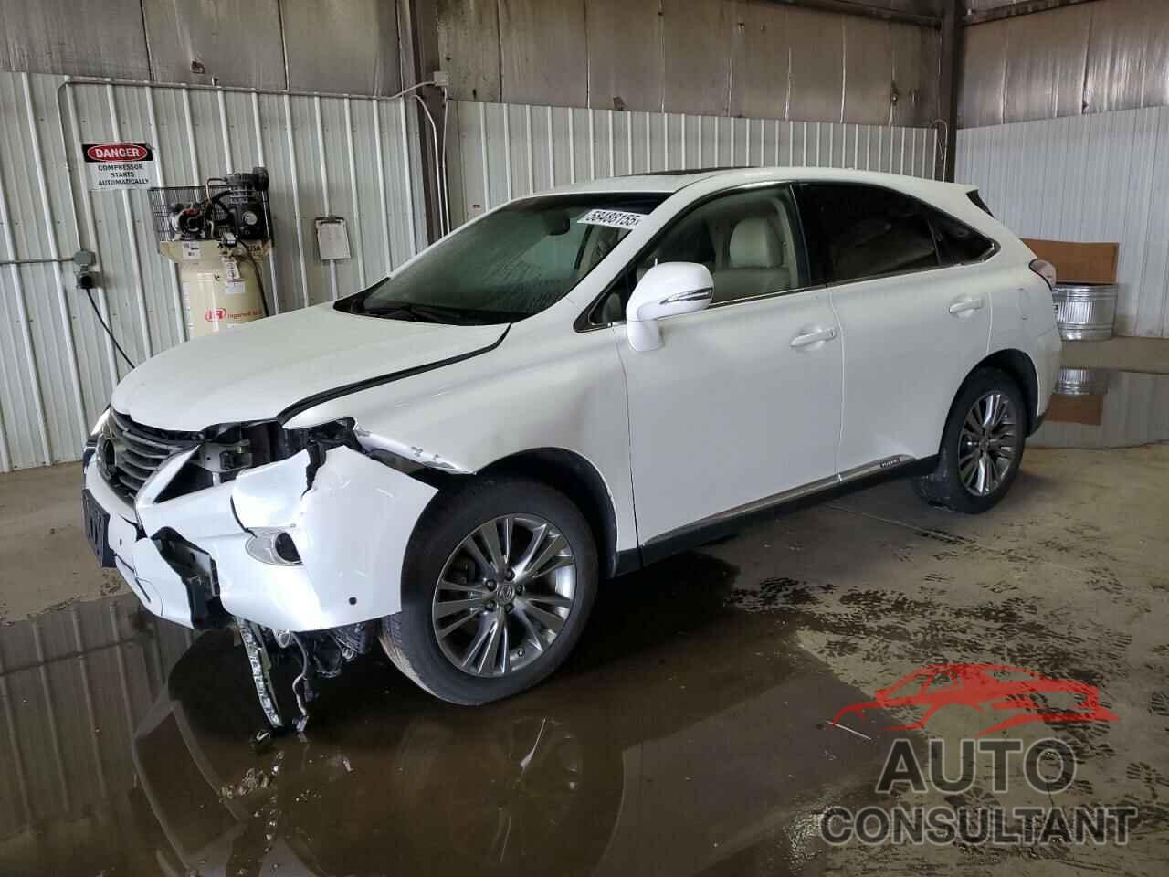 LEXUS RX450 2013 - JTJZB1BAXD2409448