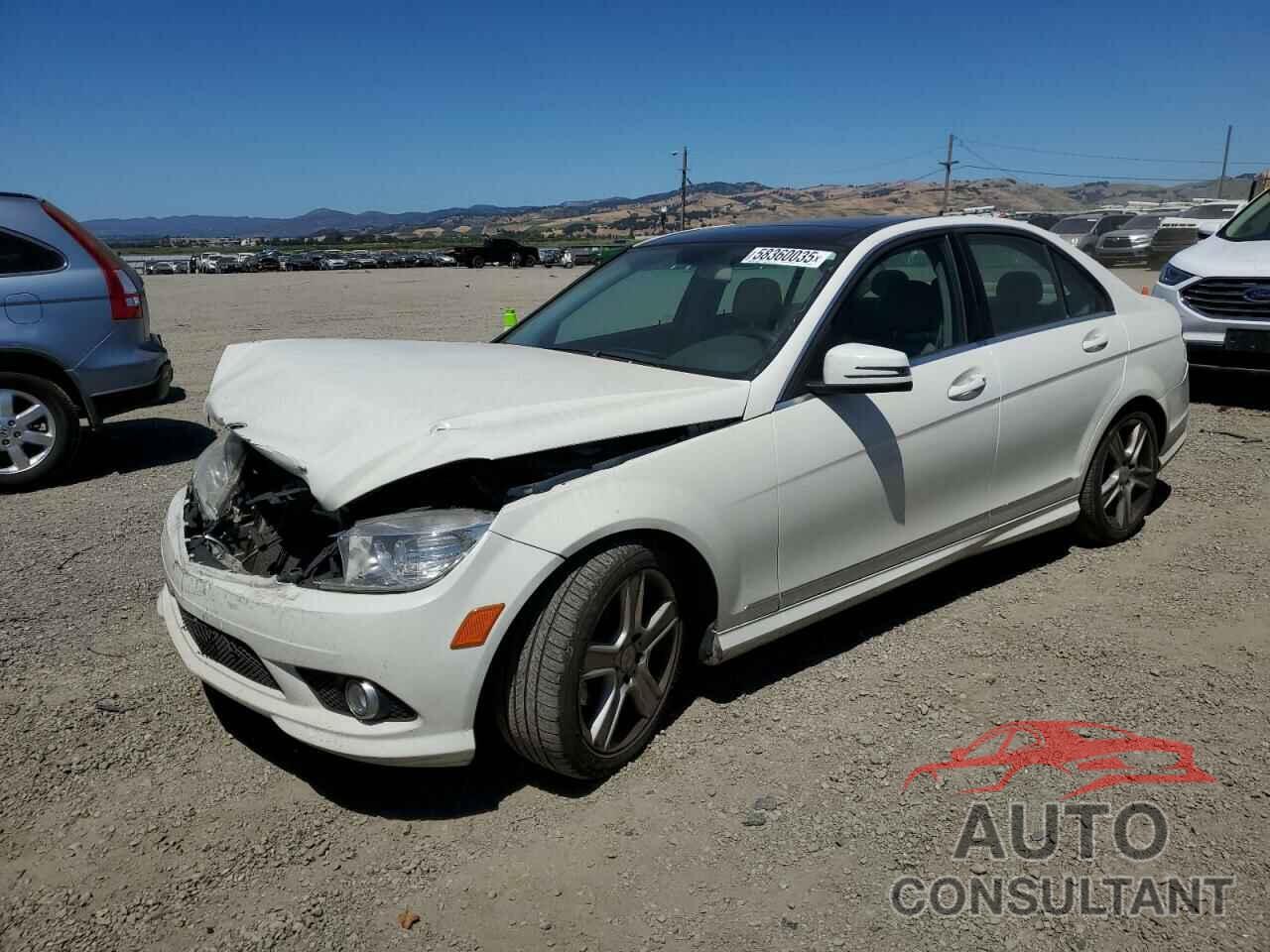 MERCEDES-BENZ C-CLASS 2010 - WDDGF5EB9AF422924