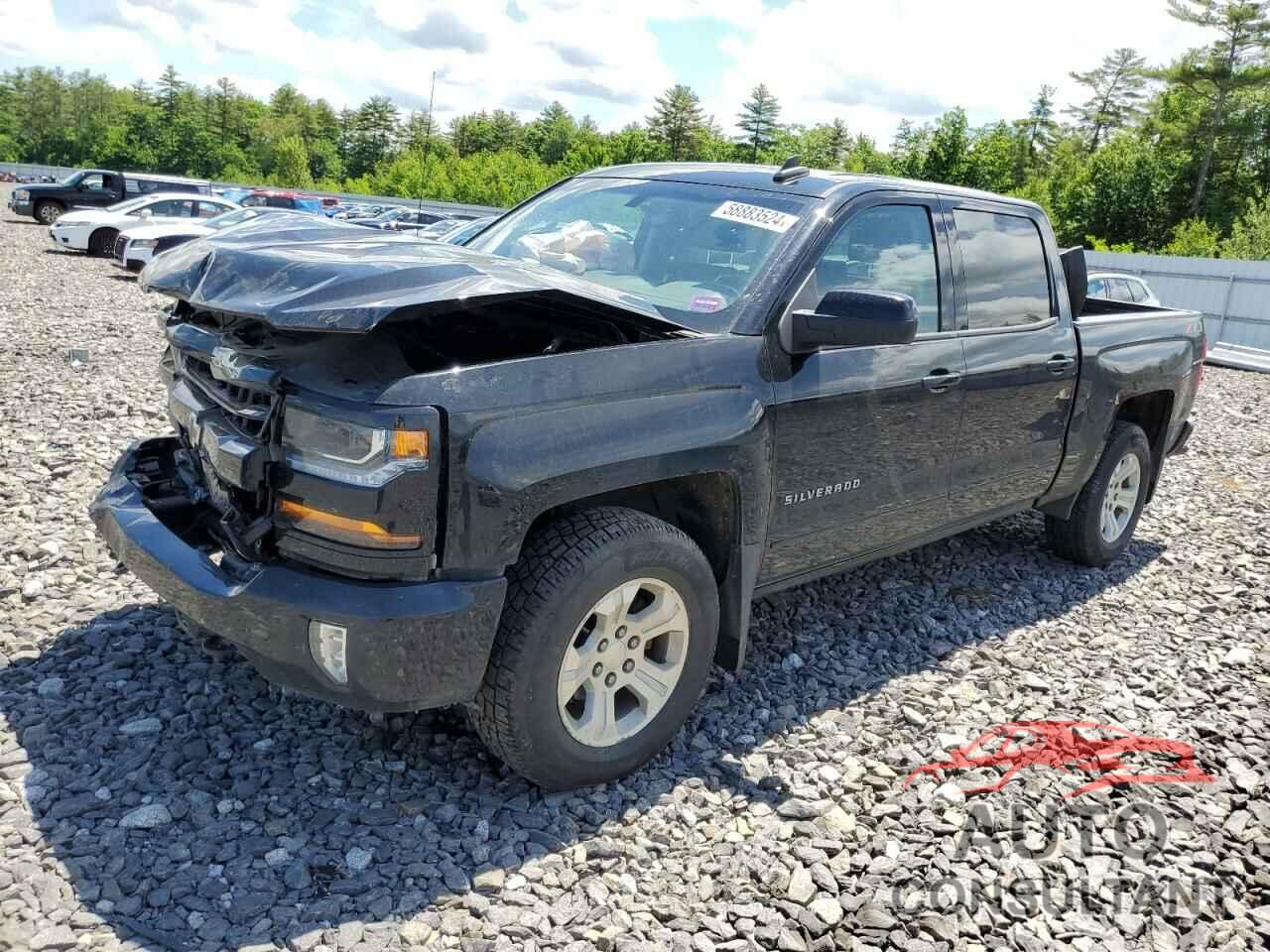 CHEVROLET SILVERADO 2018 - 3GCUKREC0JG324551