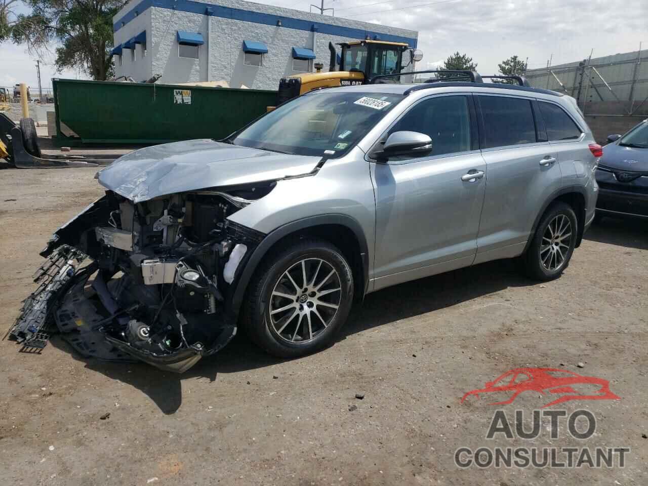 TOYOTA HIGHLANDER 2018 - 5TDJZRFH3JS895705