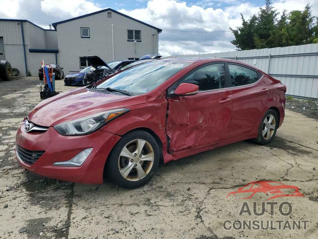 HYUNDAI ELANTRA 2016 - KMHDH4AE7GU624694