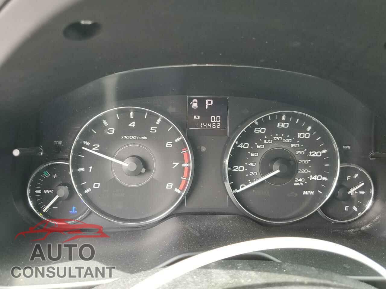 SUBARU OUTBACK 2012 - 4S4BRBGC3C3292784