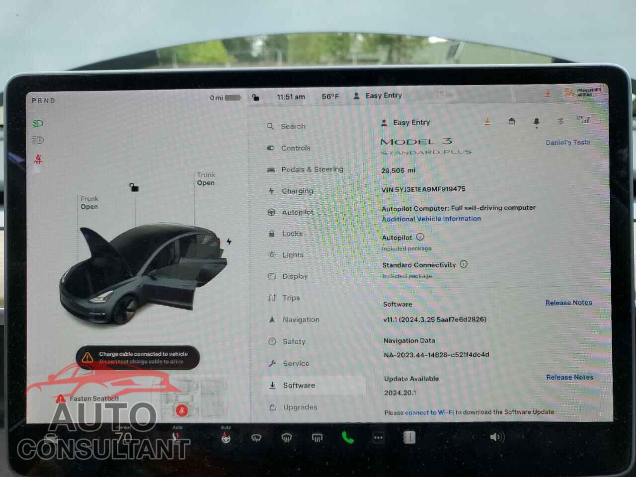 TESLA MODEL 3 2021 - 5YJ3E1EA9MF919475