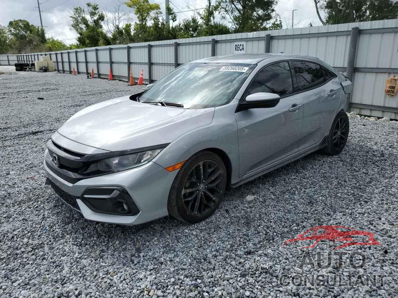 HONDA CIVIC 2021 - SHHFK7H45MU208420