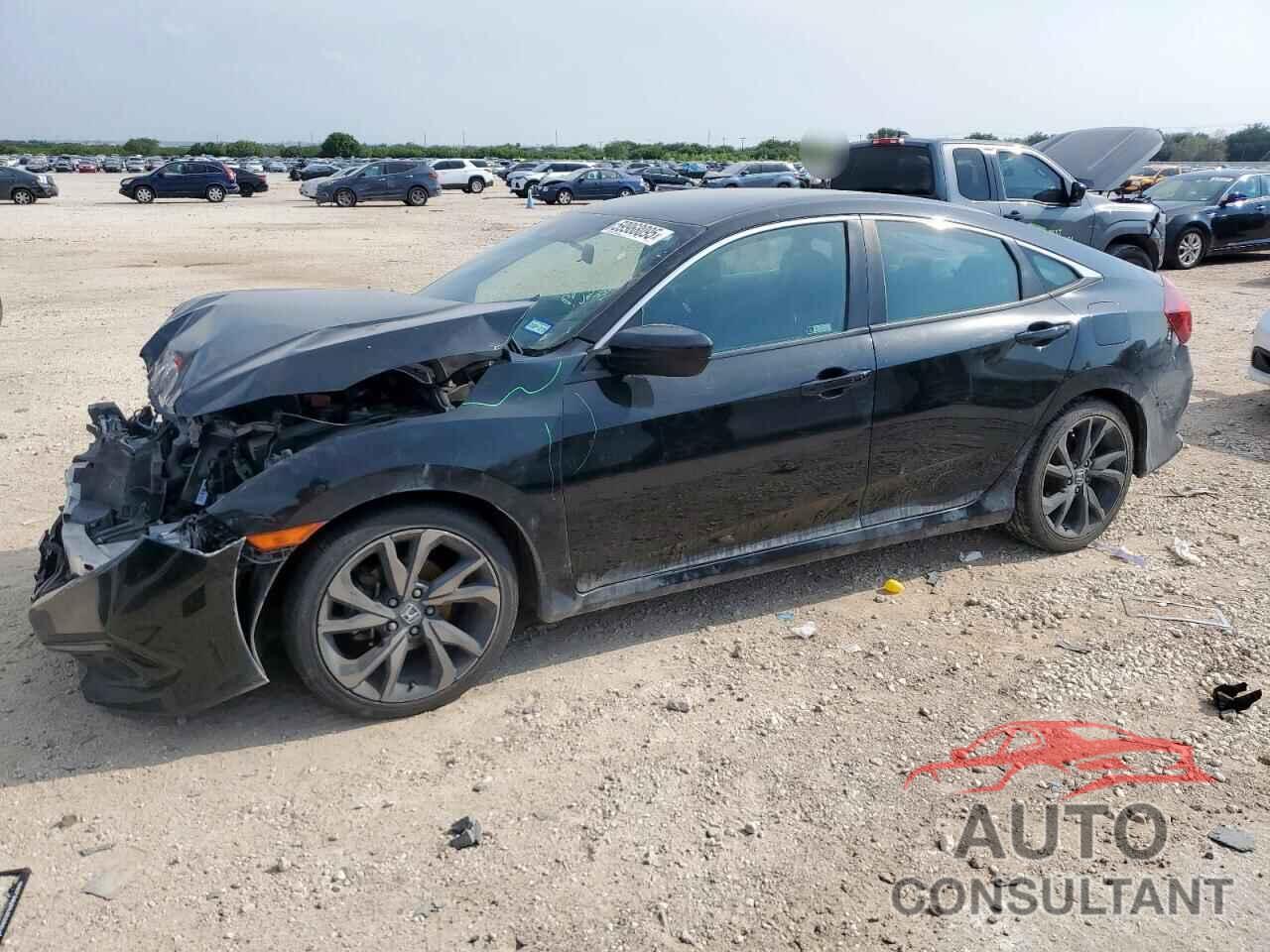 HONDA CIVIC 2021 - 19XFC2F85ME201528