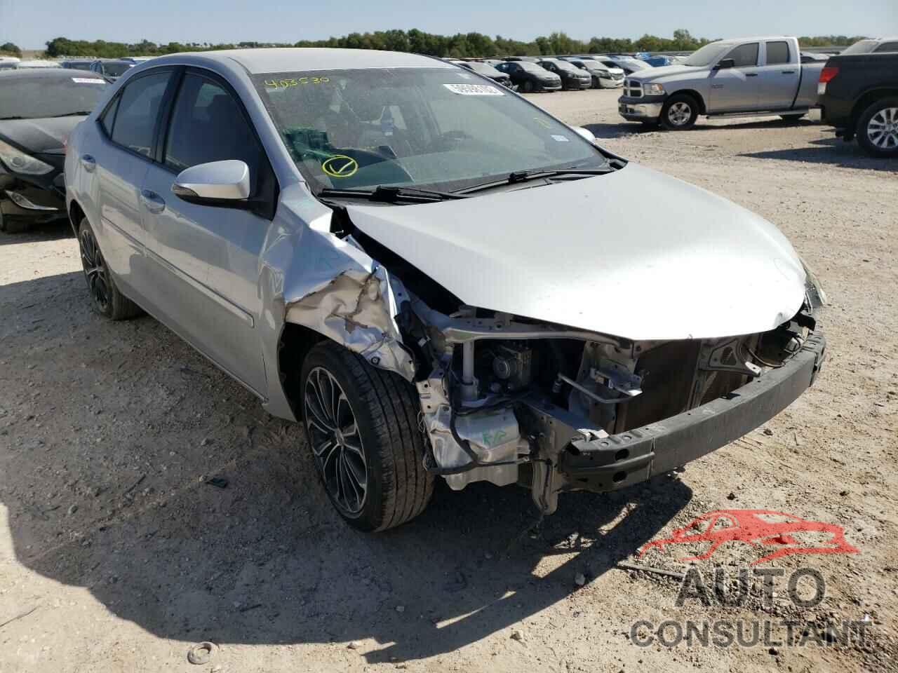 TOYOTA COROLLA 2016 - 5YFBURHE2GP403530