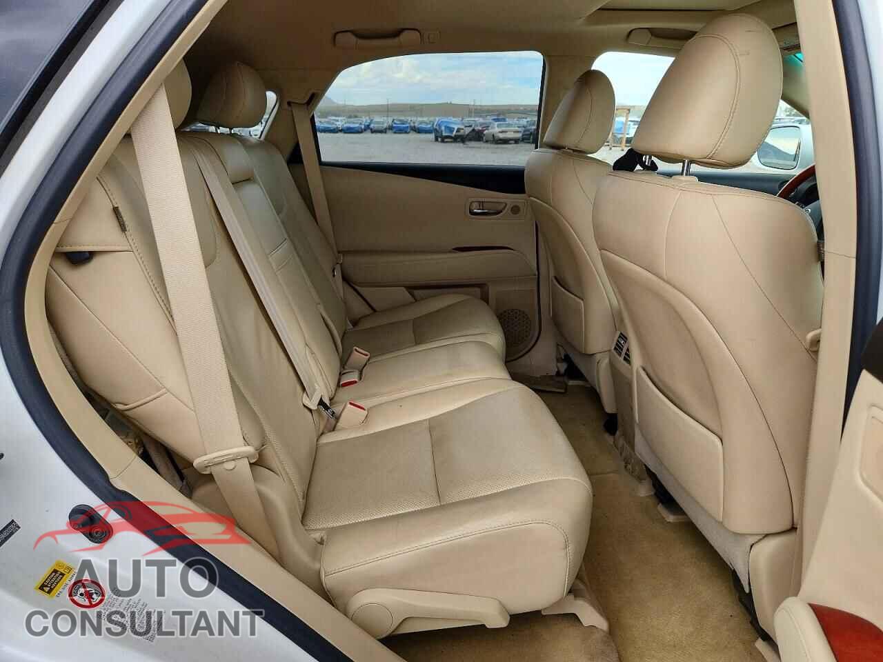 LEXUS RX450 2011 - JTJBC1BA6B2033875