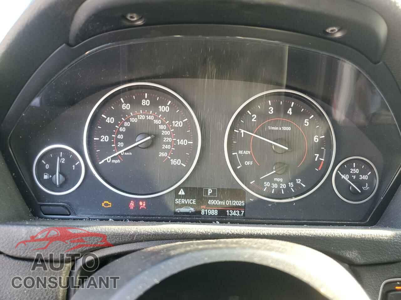 BMW 3 SERIES 2016 - WBA8E9G57GNT45059