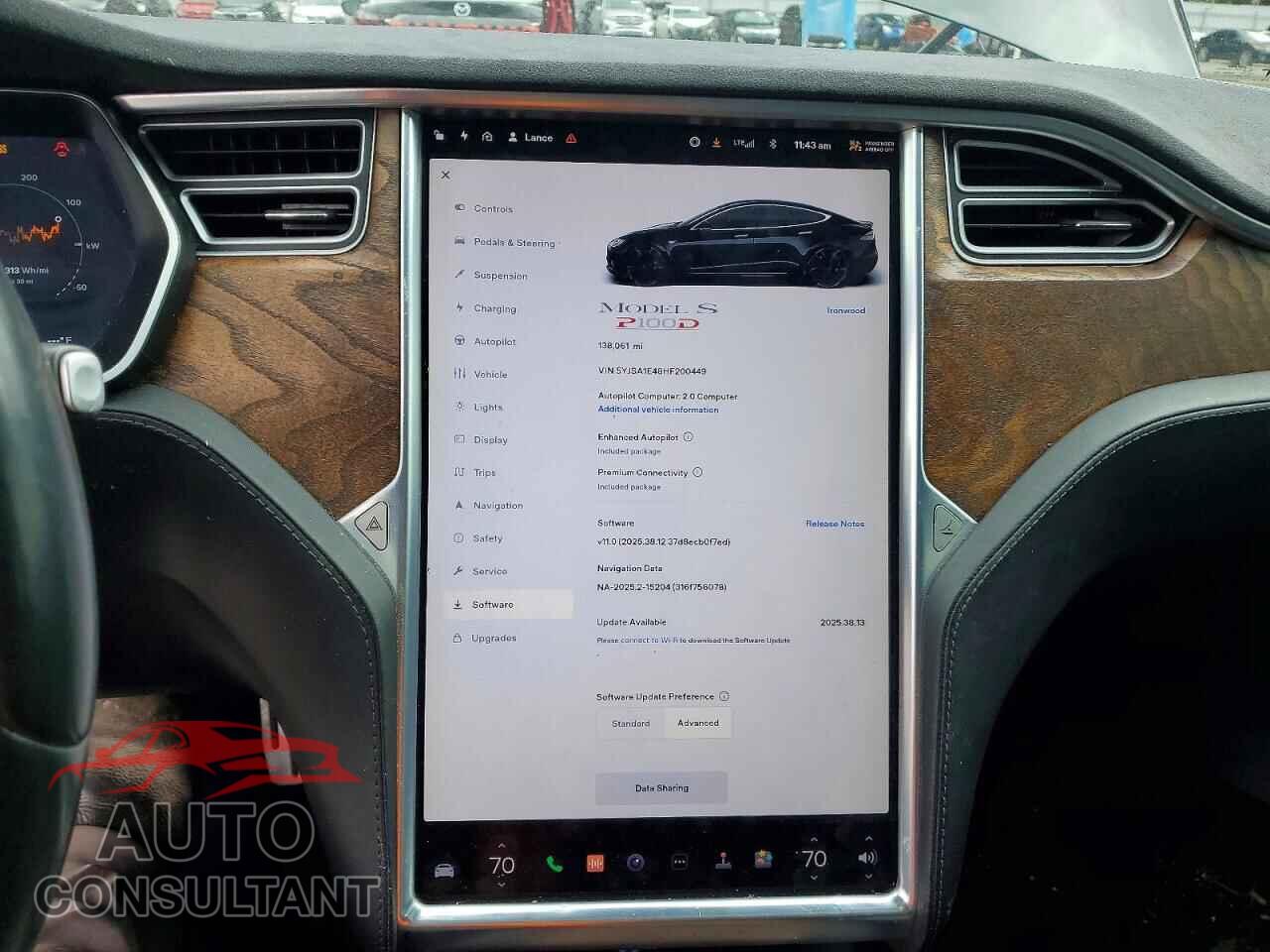 TESLA MODEL S 2017 - 5YJSA1E48HF200449
