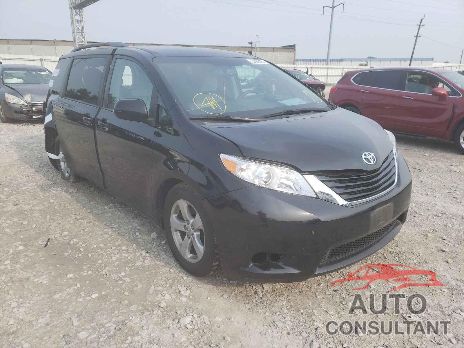 TOYOTA SIENNA 2017 - 5TDKZ3DC7HS827958