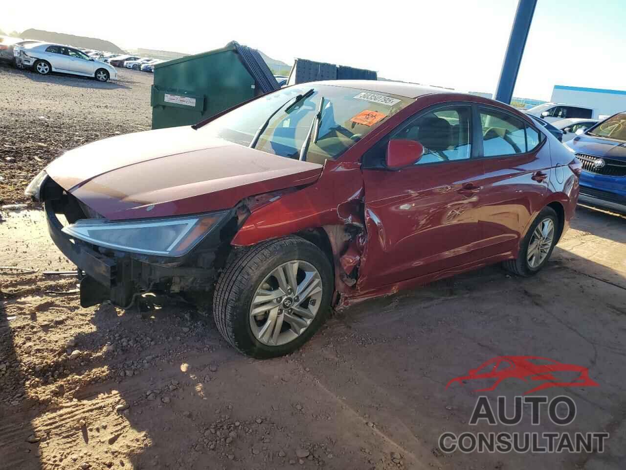 HYUNDAI ELANTRA 2019 - KMHD84LF3KU742076