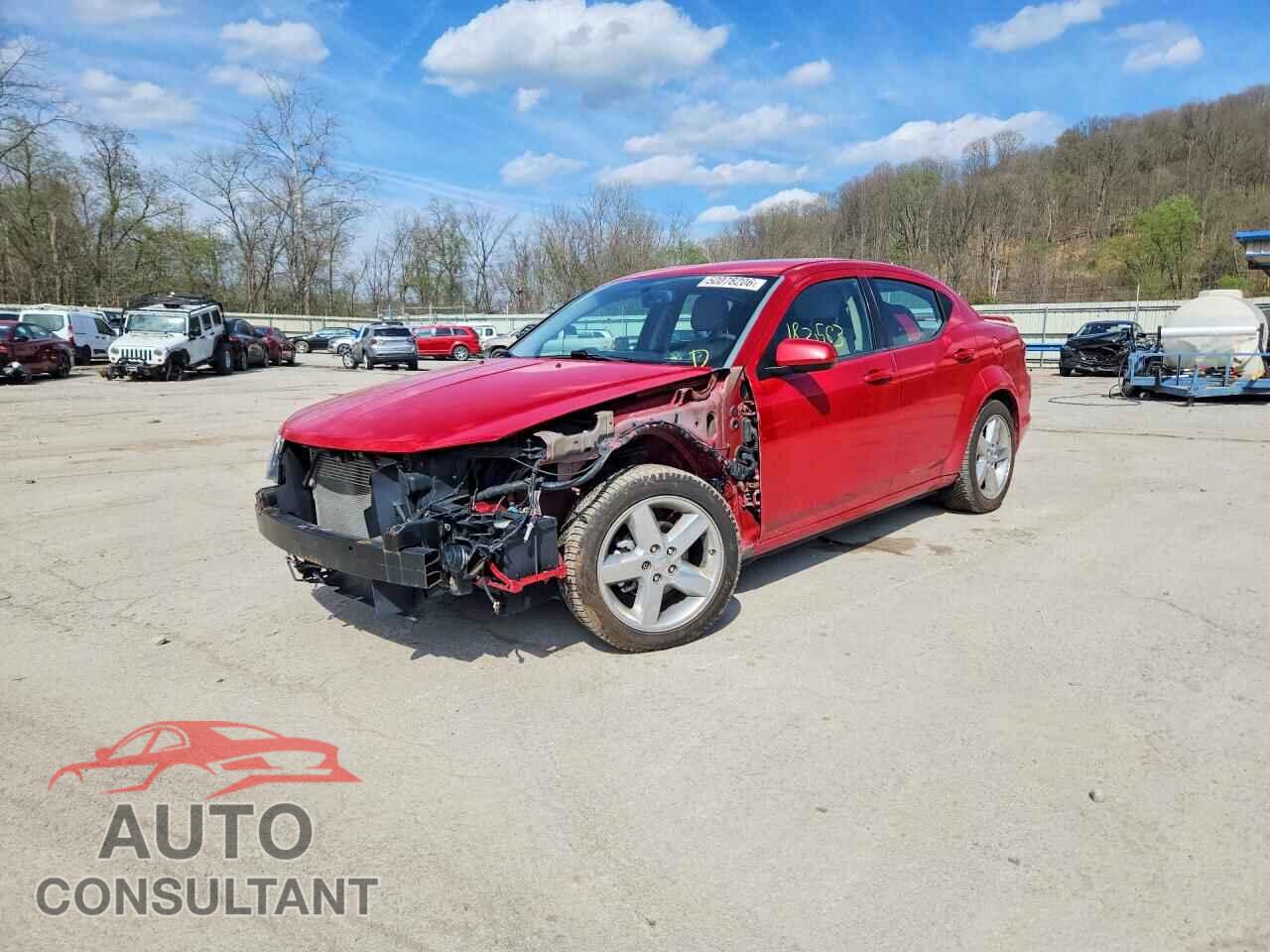 DODGE AVENGER 2013 - 1C3CDZCB0DN541002