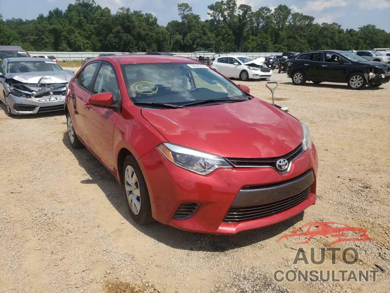 TOYOTA COROLLA 2016 - 2T1BURHE0GC599791