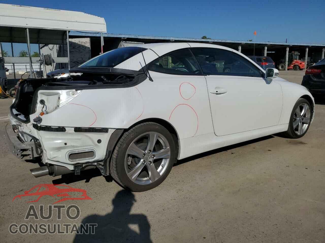 LEXUS IS 2013 - JTHFF2C2XD2527876