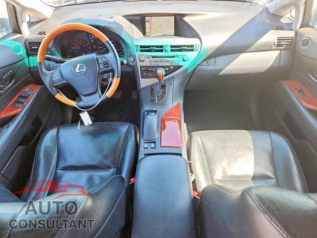 LEXUS RX350 2012 - 2T2BK1BA5CC136810