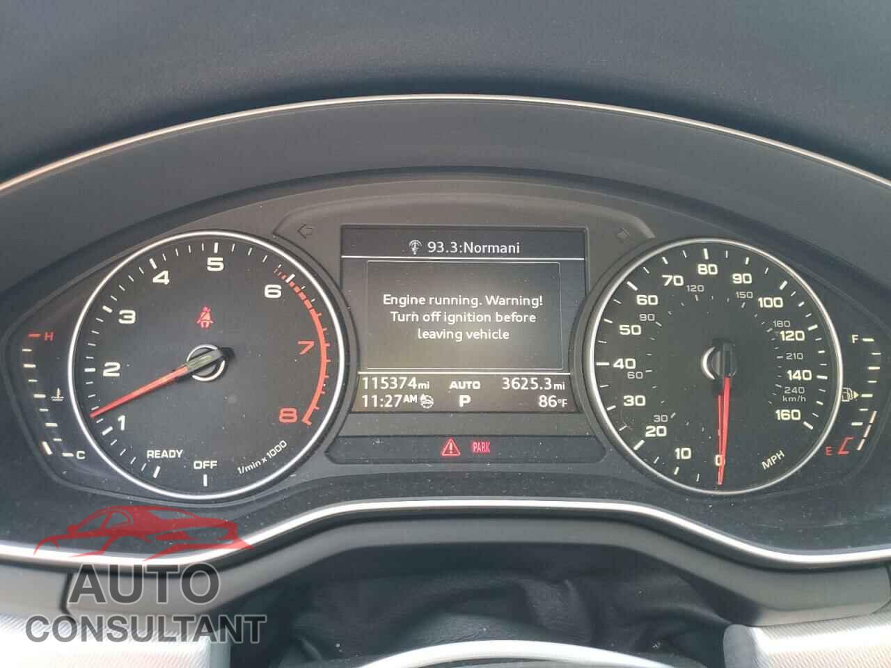 AUDI A4 2017 - WAUGNAF44HN057510