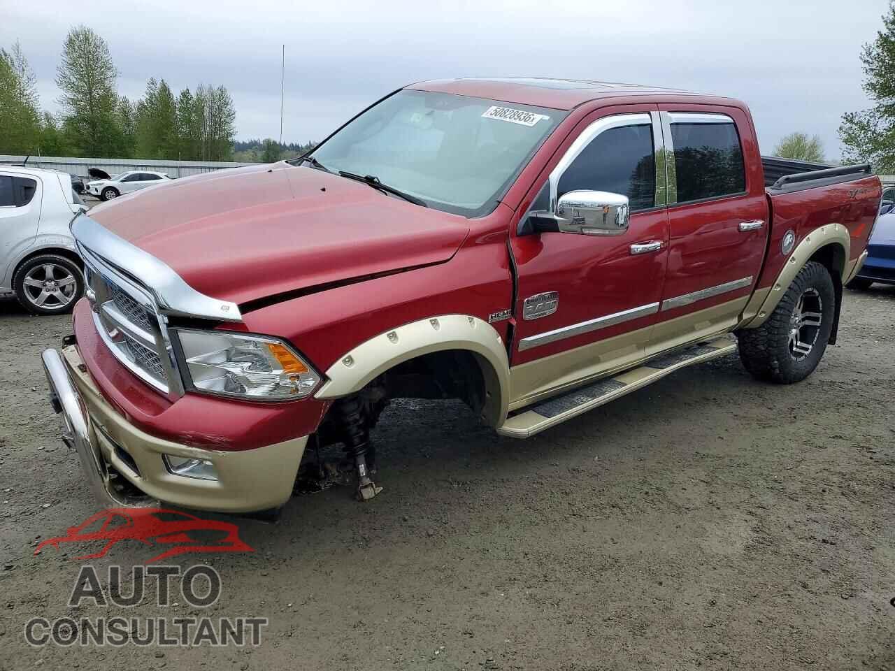 DODGE RAM 1500 2012 - 1C6RD7PT6CS255045