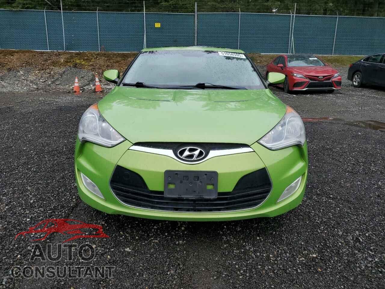 HYUNDAI VELOSTER 2012 - KMHTC6AD4CU026389