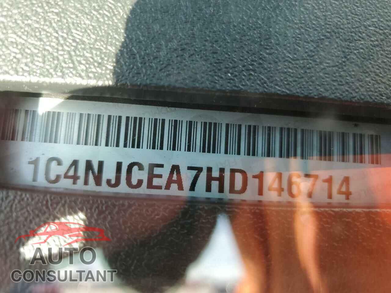 JEEP COMPASS 2017 - 1C4NJCEA7HD146714