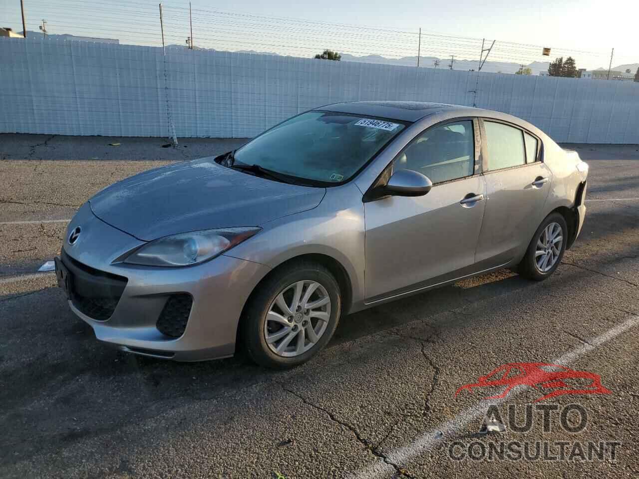 MAZDA 3 2012 - JM1BL1W88C1662720
