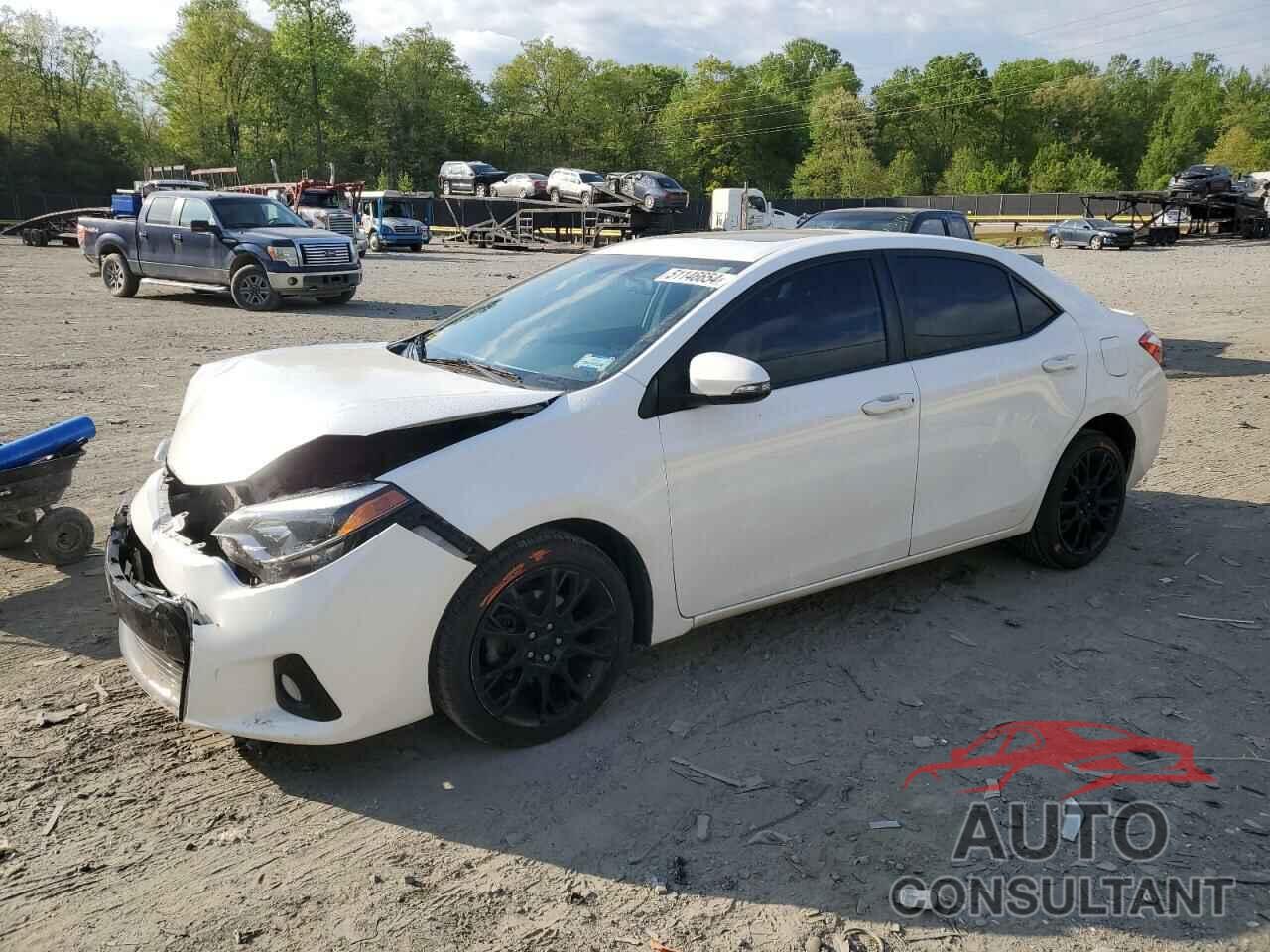TOYOTA COROLLA 2016 - 2T1BURHE6GC531608