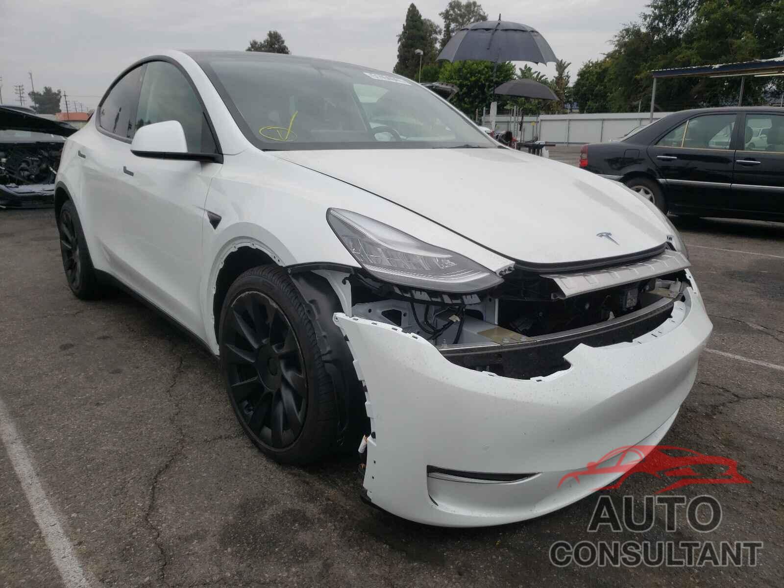 TESLA MODEL Y 2021 - 5YJYGDEE1MF152919