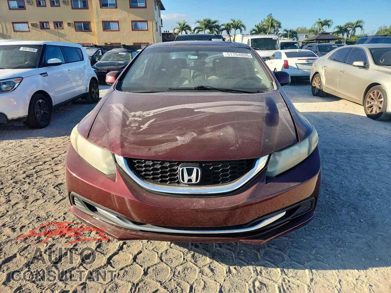 HONDA CIVIC 2013 - 2HGFB2F84DH509458
