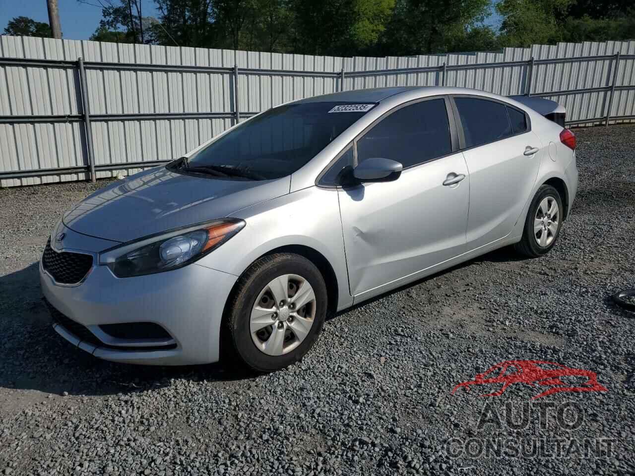 KIA FORTE 2016 - KNAFK4A67G5486590