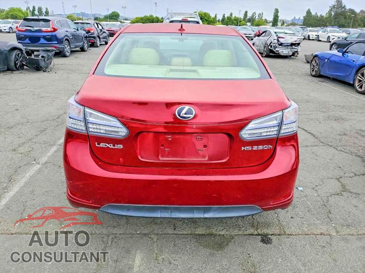 LEXUS HS 2010 - JTHBB1BA6A2003357