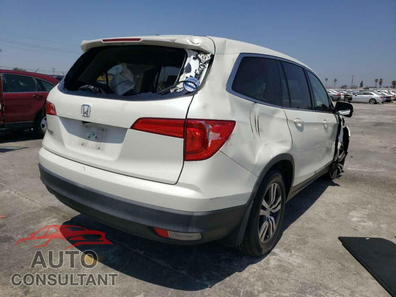 HONDA PILOT 2017 - 5FNYF5H36HB018772