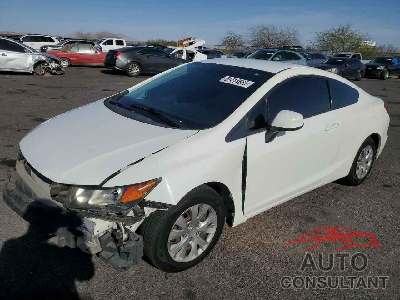 HONDA CIVIC 2012 - 2HGFG3B52CH558983