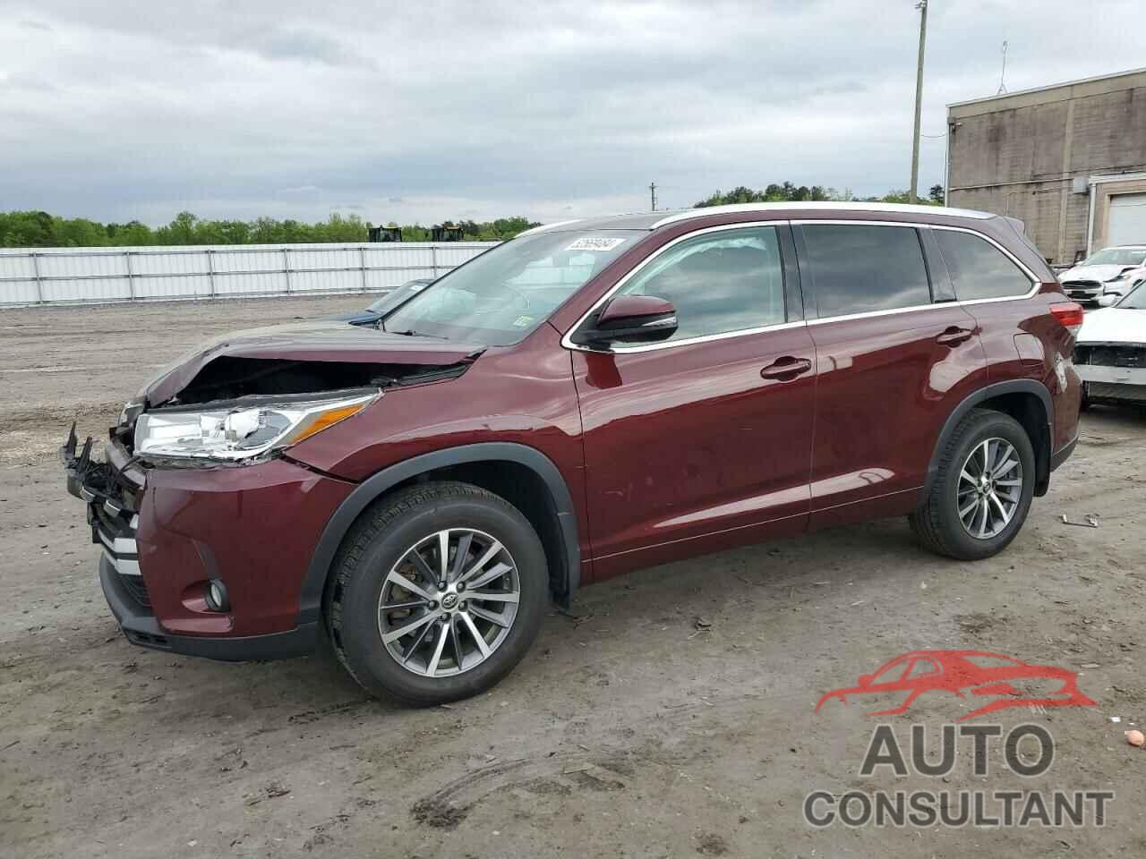 TOYOTA HIGHLANDER 2017 - 5TDJZRFHXHS363376