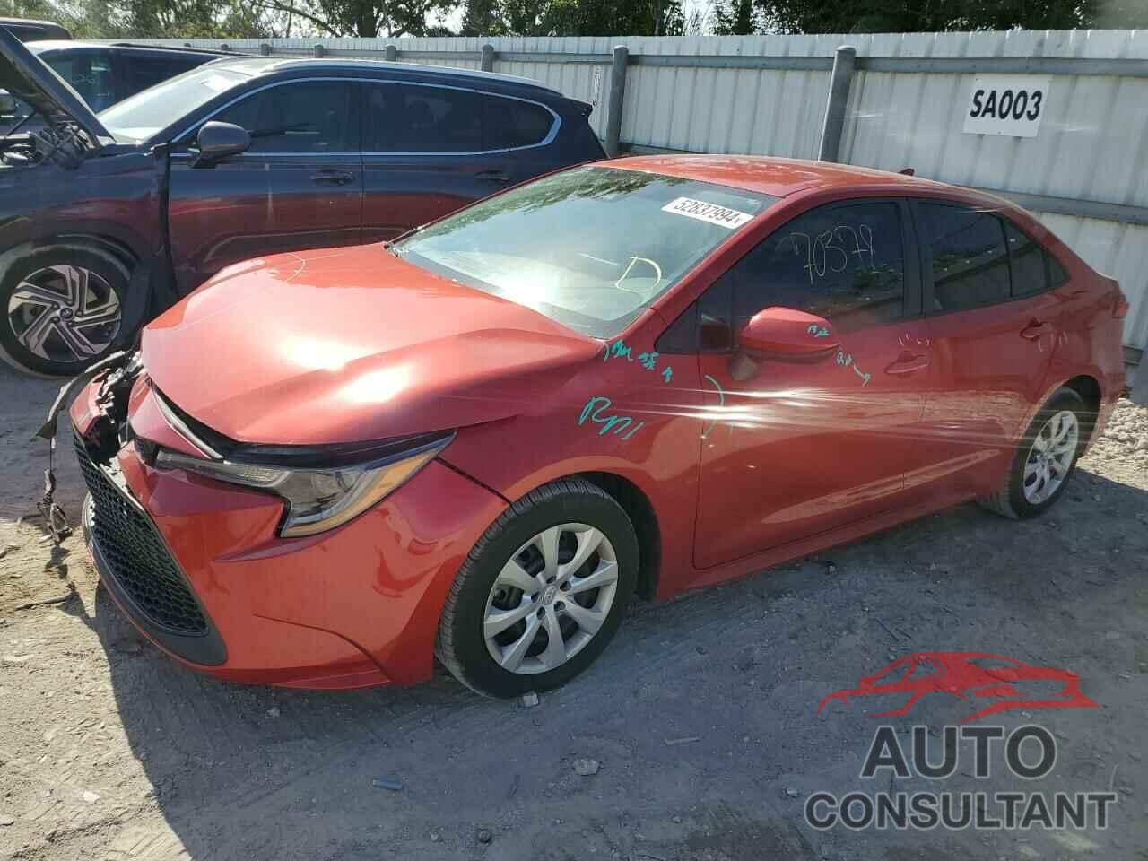 TOYOTA COROLLA 2020 - 5YFEPRAE5LP073083