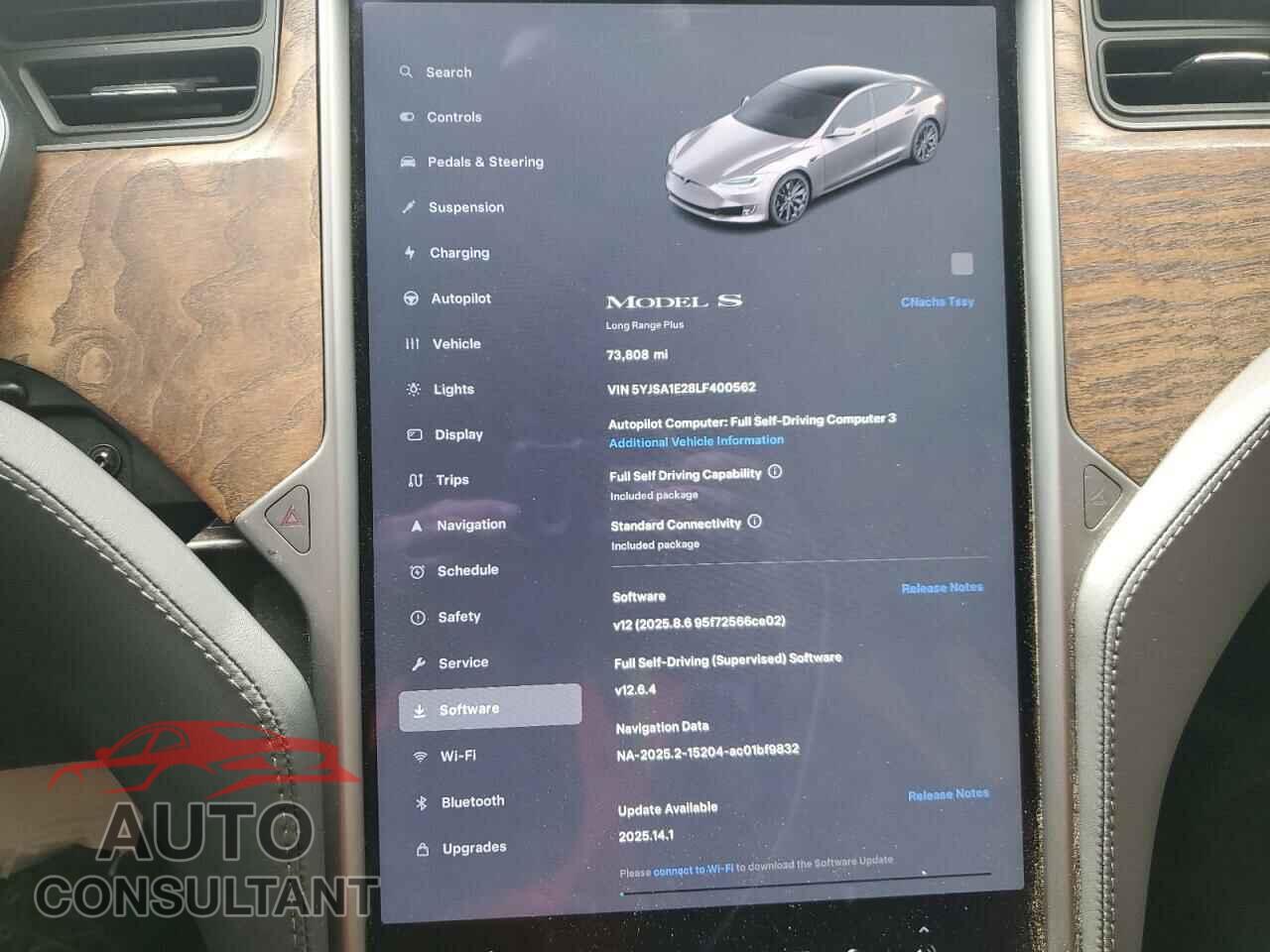 TESLA MODEL S 2020 - 5YJSA1E28LF400562
